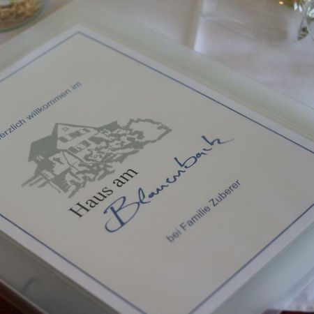 Haus Am Blauenbach Lägenhet Schliengen Exteriör bild
